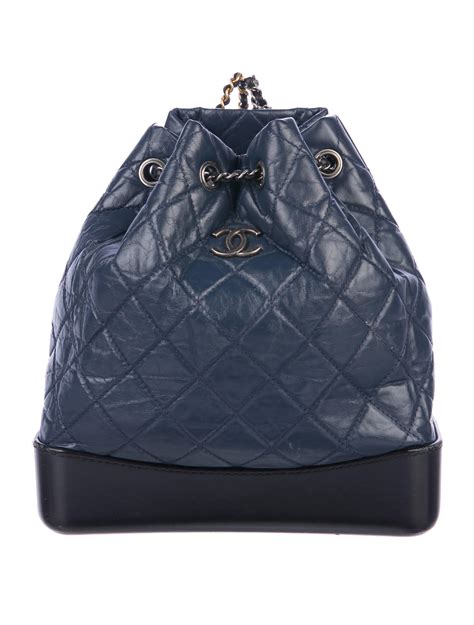 chanel back pack blue|buy Chanel gabrielle backpack.